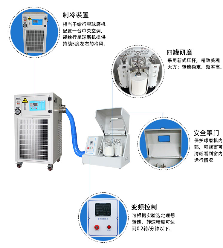 低温行星式球磨机